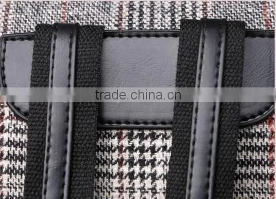 2015 new Casual canvas backpack for college girls