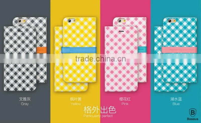 Baseus Checks leather case for iphone 6