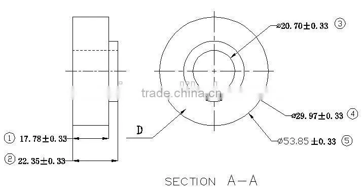 Car rubber bushing