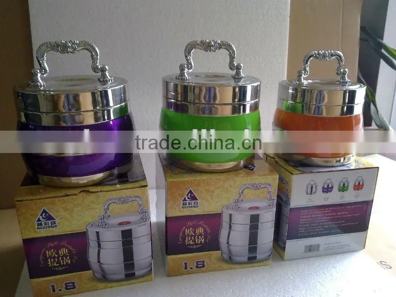 Stainless Steel Wholesale Heated Lunch Box
