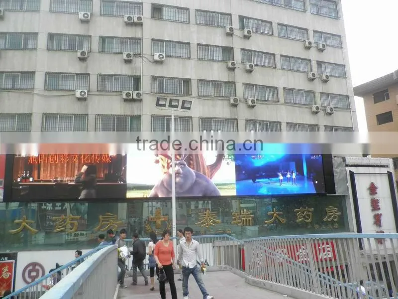 P12 outdoor led wall display/screen, true color outdoor waterproof LED billboard