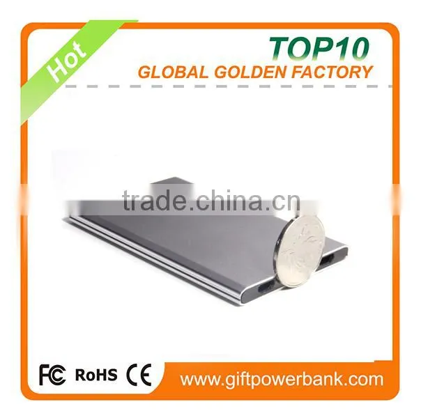 2016 best selling products ultra slim 2000mAh portable power banks