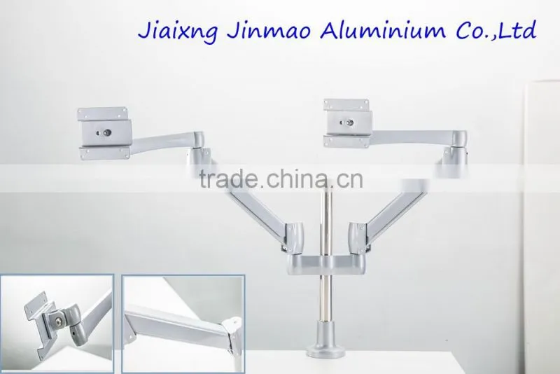 Flexible Desk Clamp Mount LCD Free Standing Office Stand Desk Clamp LCD Mount