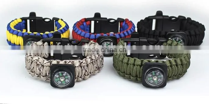 metal buckle survival bands