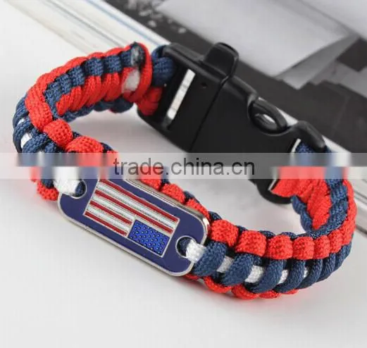 metal buckle survival bands
