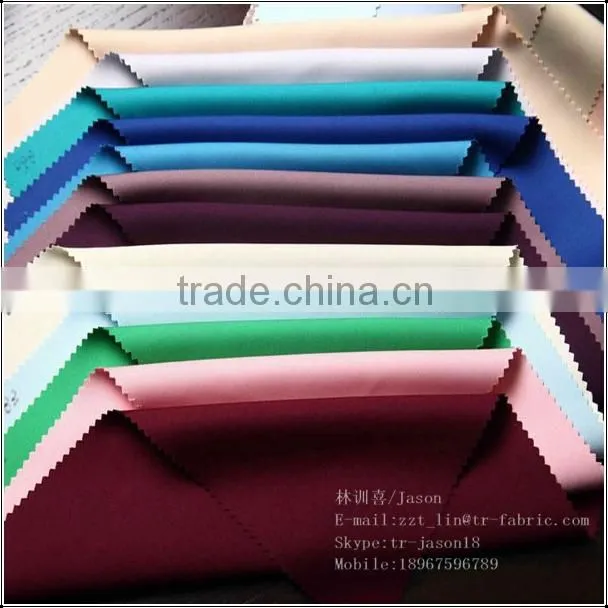 TR elastane fabric for uniform