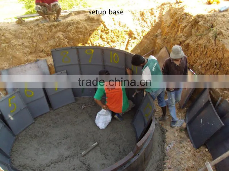 China Puxin Household 4m3 Biogas Anaerobic Digester