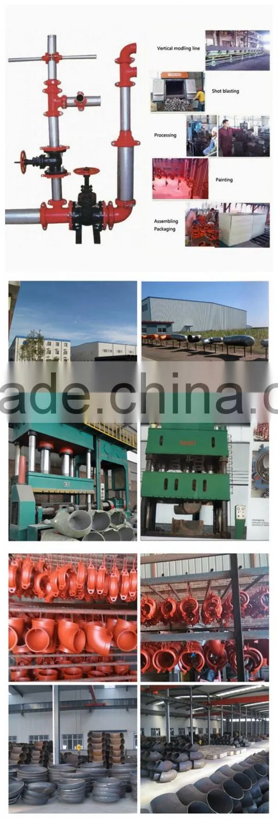 FM UL Certificated Fire Fighting Pipe Fitting