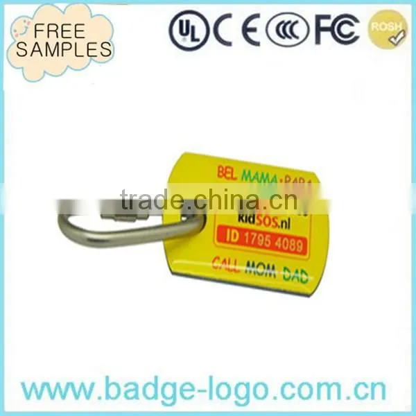Antler shape metal key chain