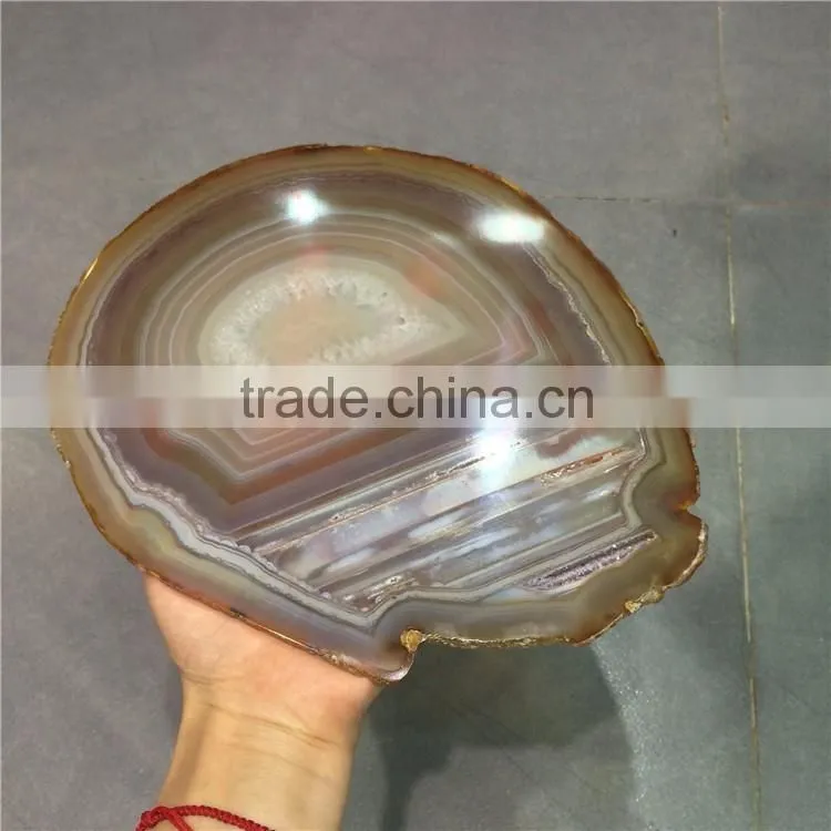 Natural High Quality Agate Slices Wholesale Crystal Stones