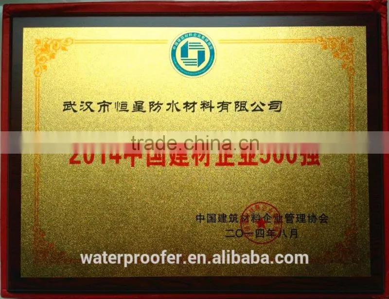 High-polymer PVC Waterproof Membrane with Mechanical fixed construction method