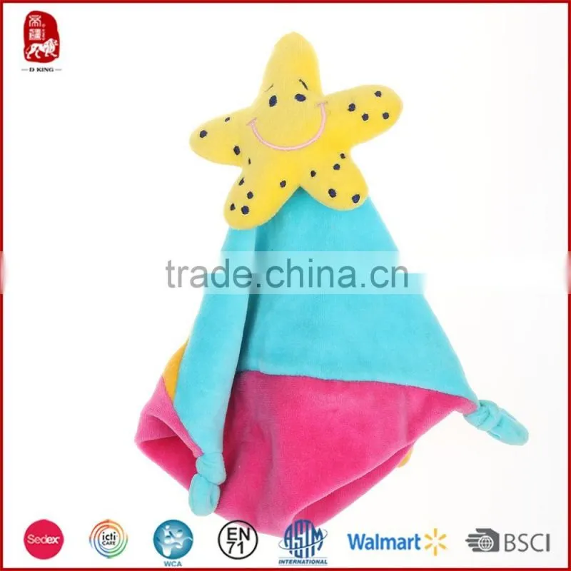 Super soft Plush Velour green frog Baby Comforter