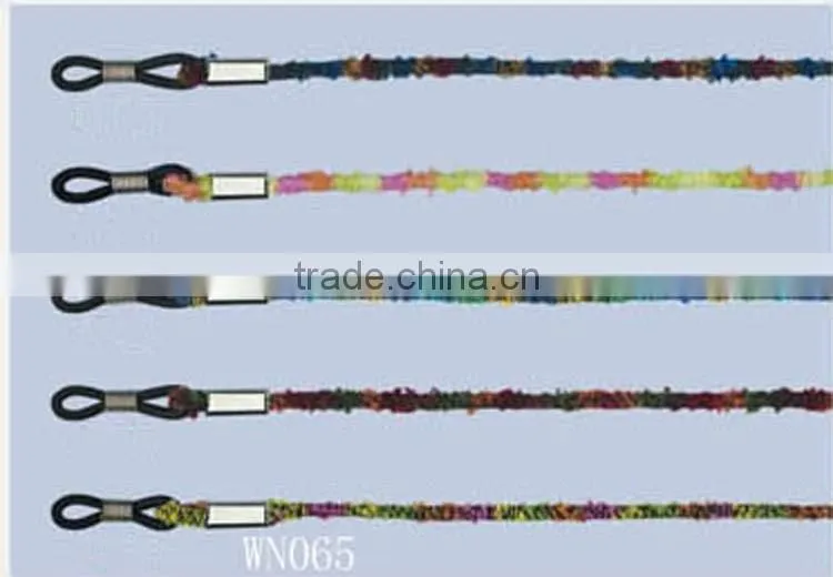Wholesale fashion braided cords, strings, straps for sunglasses/spectacles