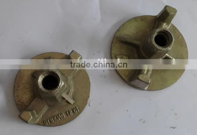 Galvanized formwork anchor wing nut