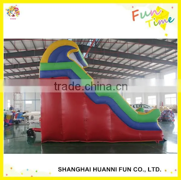 Cheap Inflatable slide for kids /dry slide/ water slide in summer indoor