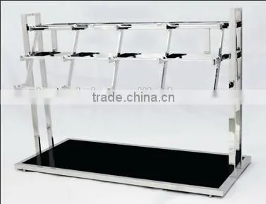 stainless steel stand and packs for shop furniture