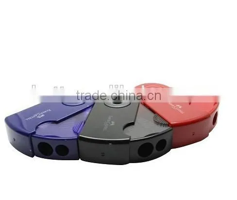 Custom Cheap Plastic Double Hole Pencil Sharpener