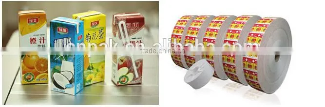 Aseptic packaging material