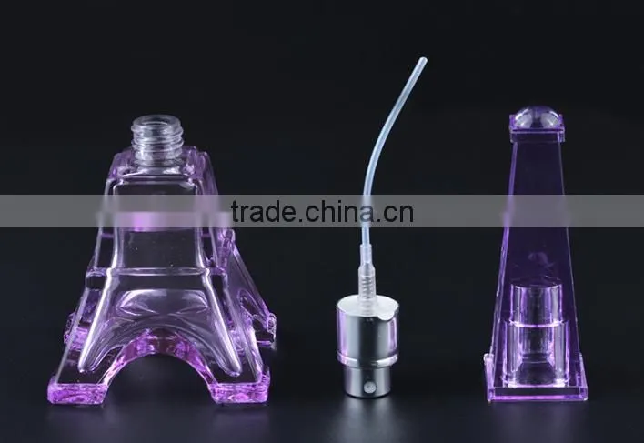 The Eiffel Tower 30 ml perfume glass spray bottle of cosmetics packaging