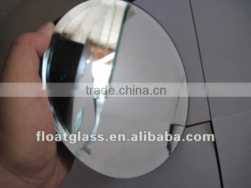 round shape Silver Mirror