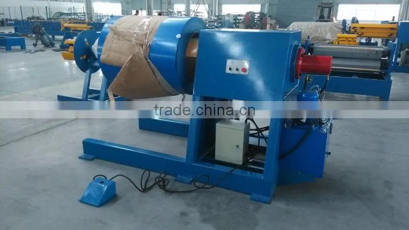 5 tons hydraulic steel coil unwinder