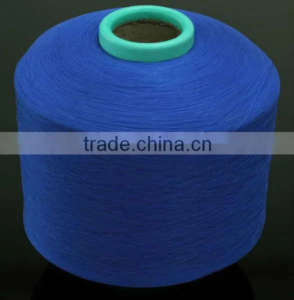 fancy dope dyed spandex covered yarn for knitting socks