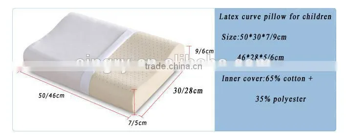 Health Protect Positioning Baby Flat Head Latex Pillow