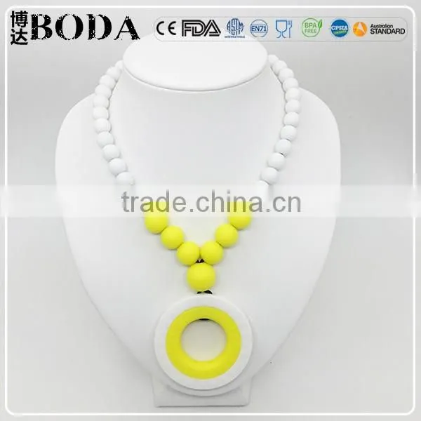 BODA first hand silicone teething toys silicone teething necklace