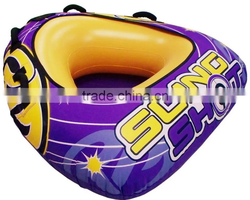 Inflatable snow sled