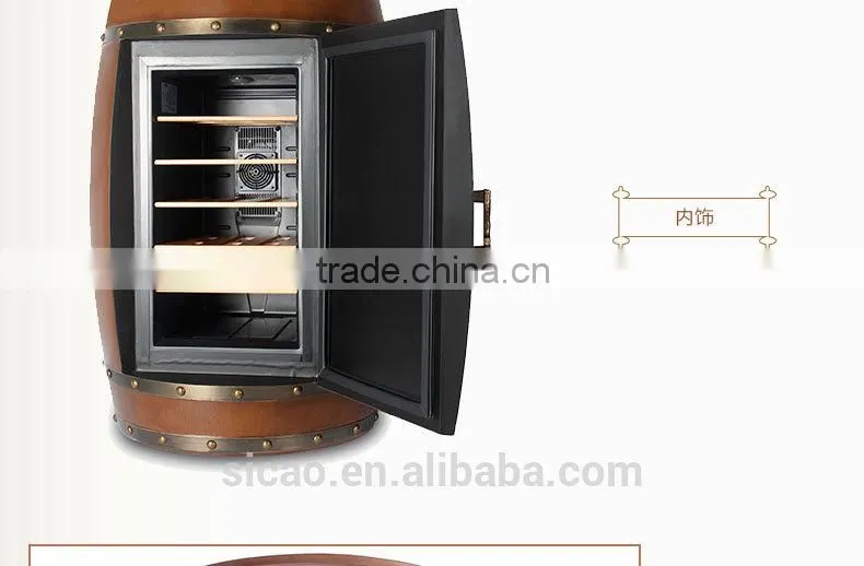 wooden barrel cooler