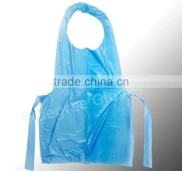 Disposable food PE apron kitchen apron plastic apron