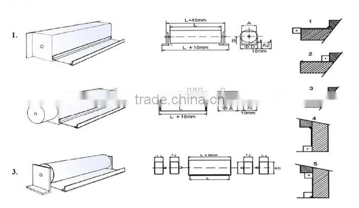 RUIAO OEM roll up machine guard for milling machine