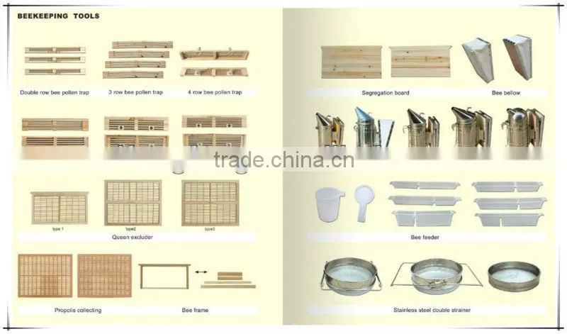 Beekeeping equipment plastic comb foundation wholesale from manufacturer