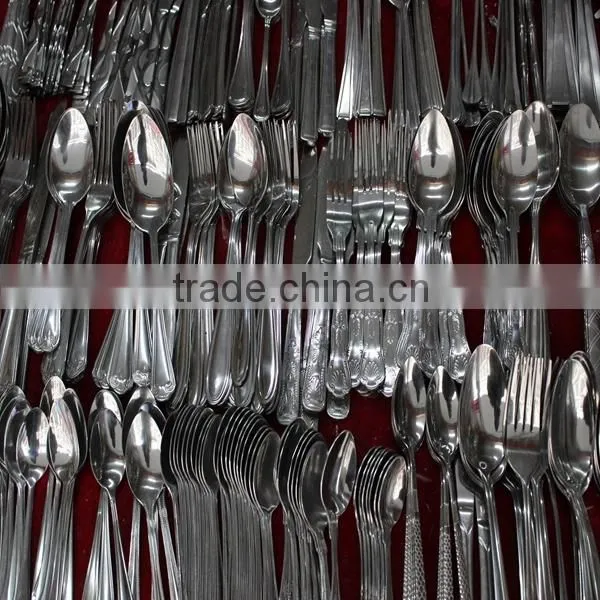 Hot sale and high quality most popular disposable cutlery set with spoon knife and fork