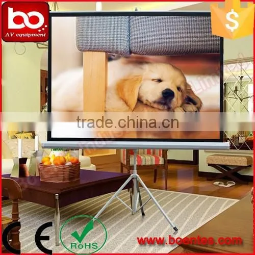 Matte White Floor Stand Bracket Tripod Projection Screen for 1:1 120 Inch BETTS1-120