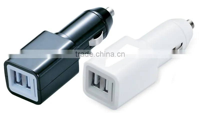 Two port car USB charger
