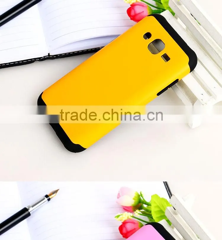 2015 Slim armor back cover case for samsung galaxy j2