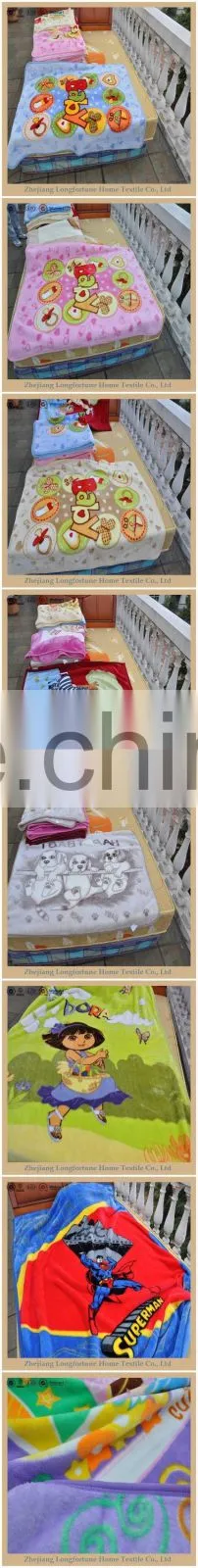 China Suppliers quilt blankets rebel wholesale plush blankets 100% baby toys polyester blanket