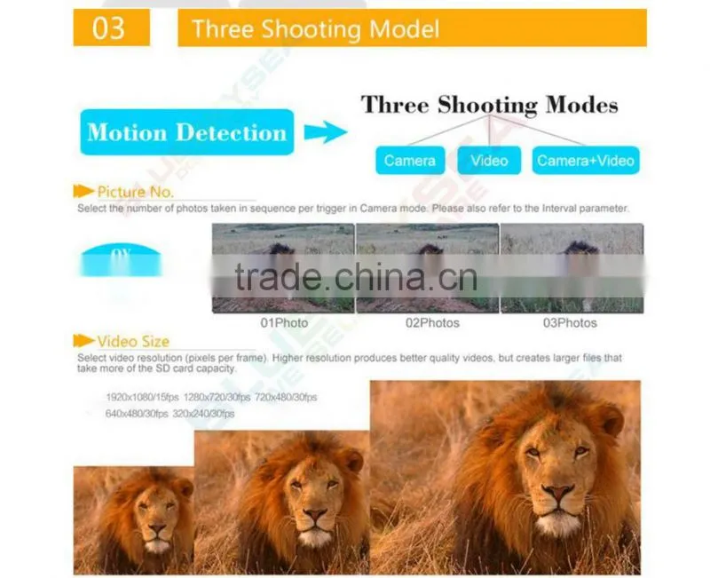 hunting camera for wholesales hunting camera gprs H801W 2016