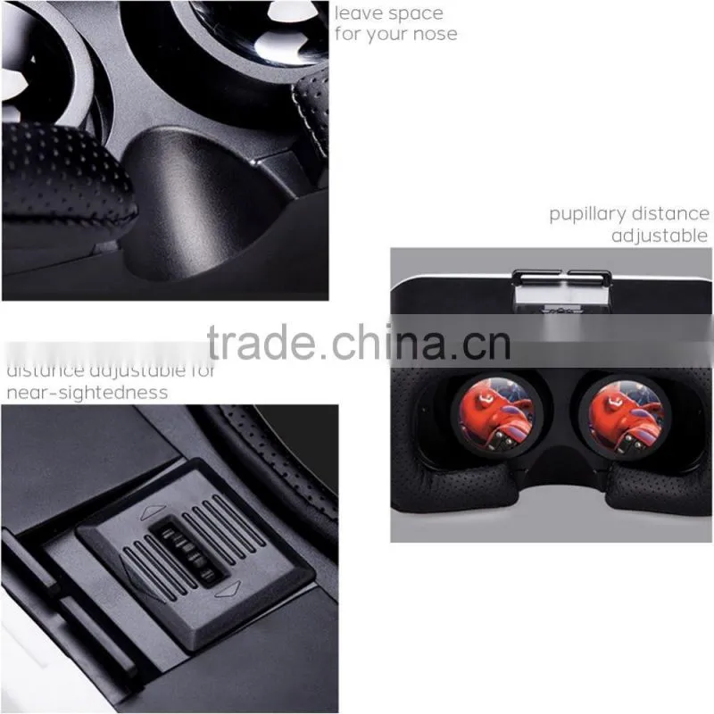 VR 3D Headset Google VR Box Mobile VR Headset for 3D Movie & Game Watching/Playing