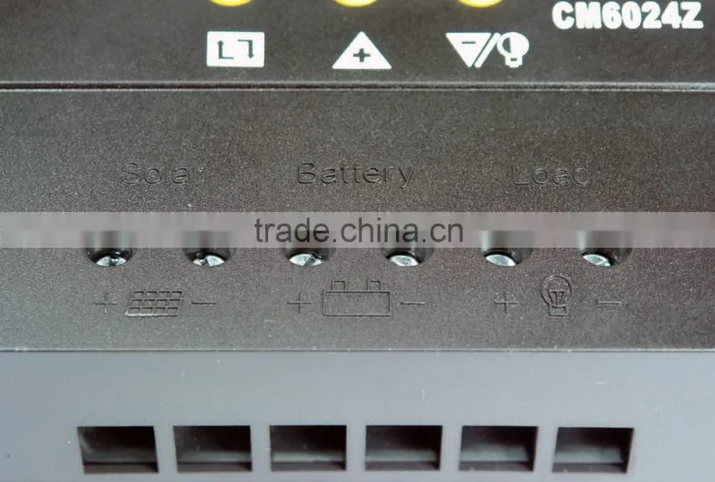 CM6048 48V solar panel charge controller 60A PWM charge mode Regulator Controller