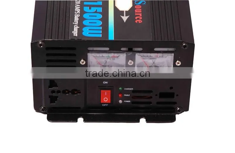 solar 12v 220v 800w modified sine wave ups inverter with charger dc ac car power supply inverter