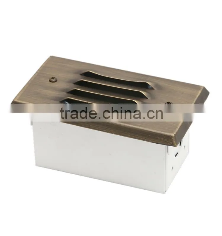 led light outdoor wall recessed led recessed light step light
