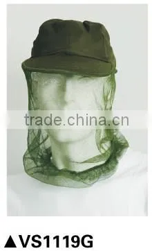 nylon mosquito mesh head net for outdoor activities