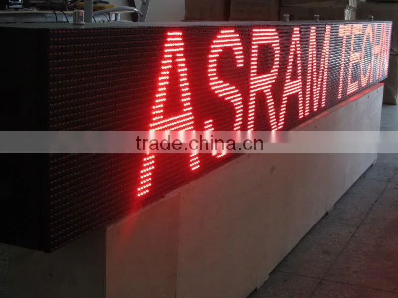 text advertising led message display board, remote controller led moving message display dot matrix