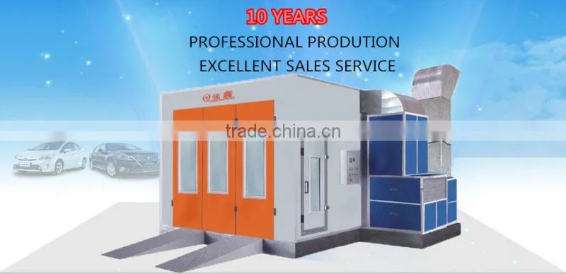 CE Approved Environmental Protection Infrared Lamps Heating Cabinet Spray Booth
