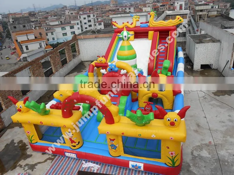Toddle Bounce House Inflatable Bouncer,Giant inflatable fun city,child bounce playground park