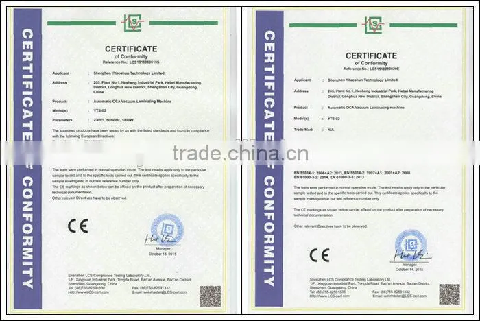 CE certificate wholesale S7 edge curve lcd repair machine cellphone LCD refurbish machine laminating machine for all cellphone