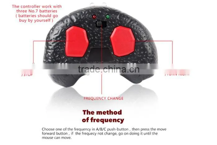 Infrared Control Simulation RC Animal Toys With Lights,hot toys for christmas 2015