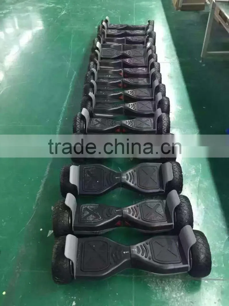 800W smart overboard electric skateboard with LED bluetooth speaker